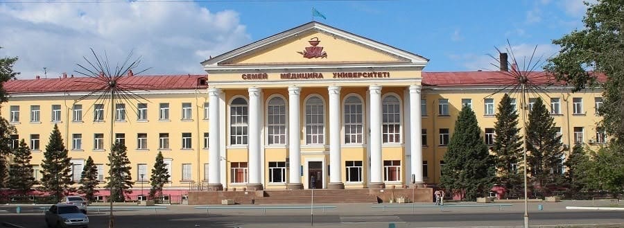 Semey Medical University main building, Kazakhstan